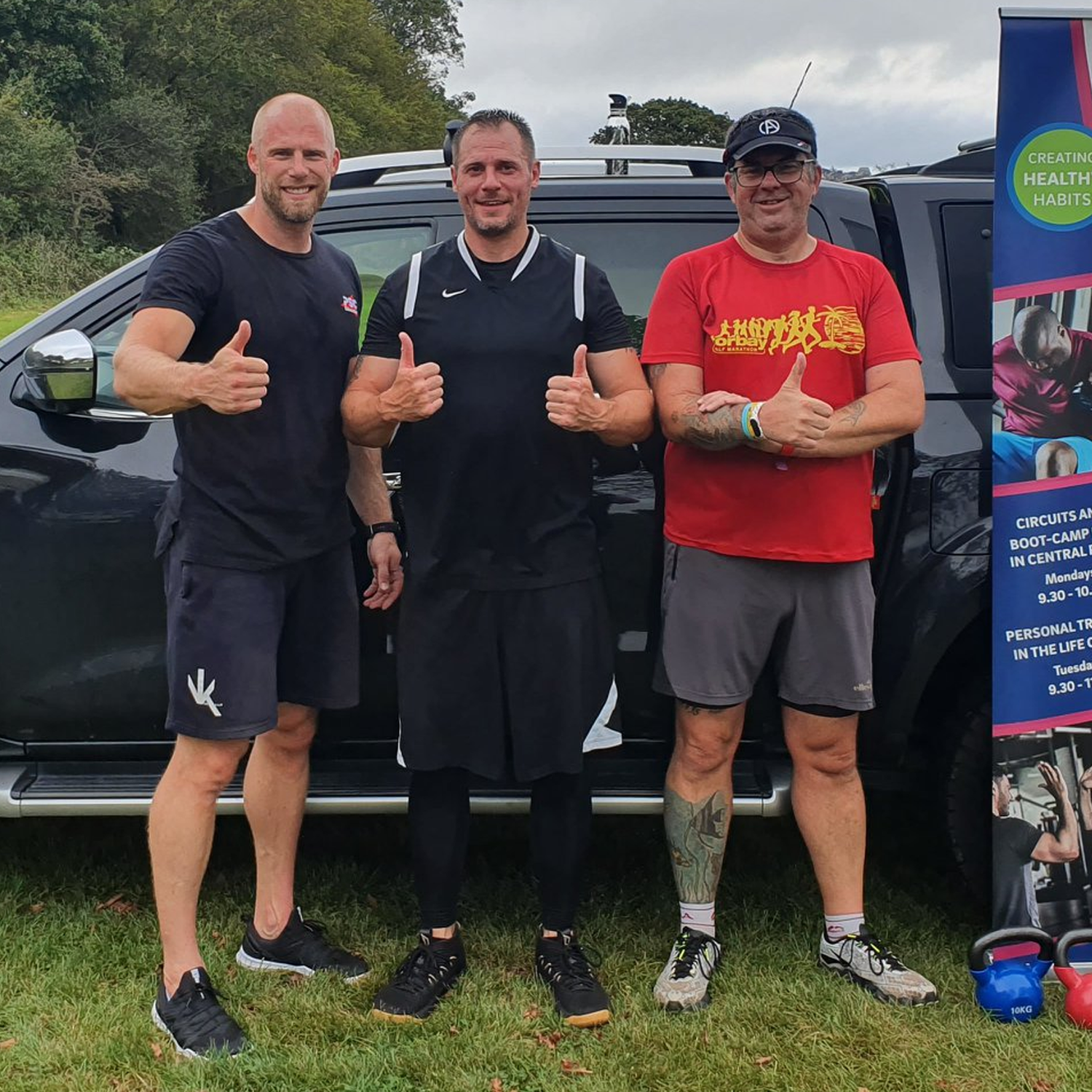 Plymouth Sports Charity team delivering the Big Lottery Reaching Communities project, helping local individuals through fitness and health initiatives.
