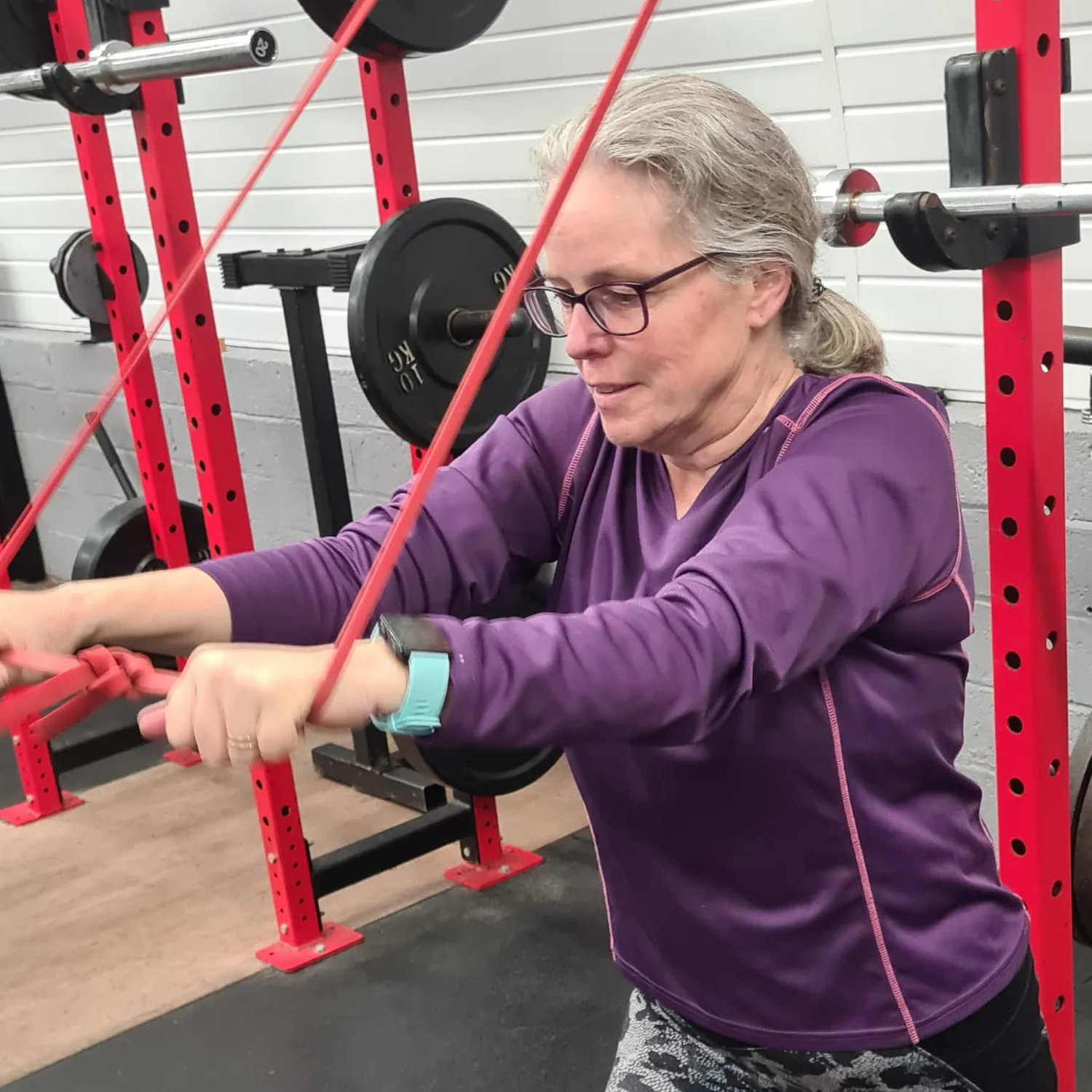Plymouth Sports Charity assisting patients with fitness programs to improve strength, mobility, and overall well-being.